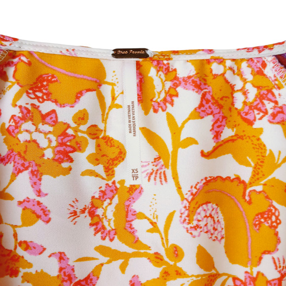 Free People SZ XS Cruisin Together Surplice Top OB948207 - Picture 4 of 7